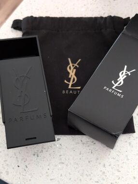 Yves Saint Laurent Black Parfums Protective Case and Pouch Set
